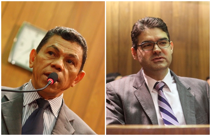 Deputados João de Deus (PT) e Luciano Nunes (PSDB).