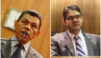 Deputados João de Deus (PT) e Luciano Nunes (PSDB).