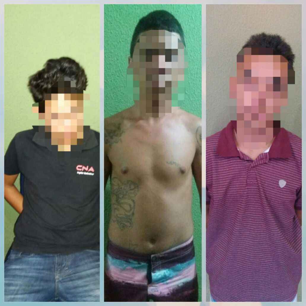 Três homens detidos pela Polícia Civil de Cocal