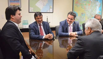 Reunião com o ministro Fernando Coelho