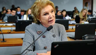 Senadora Marta Suplicy (PMDB-SP) é a autora do Projeto que reconhece o direito dos transexuais.