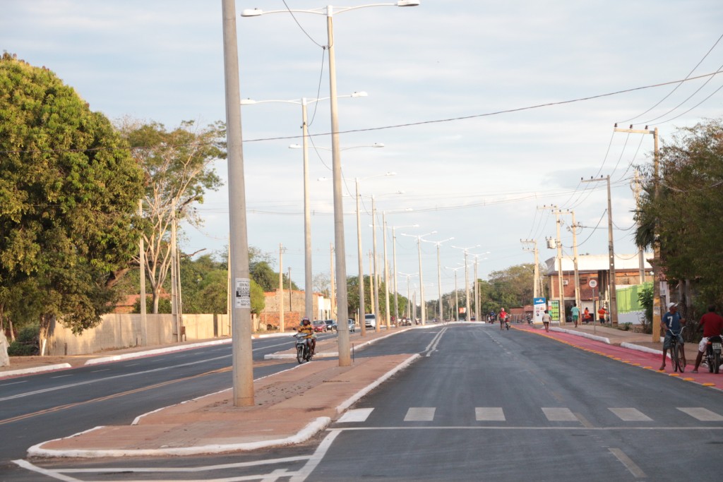 Avenida Poti Velho, zona norte de Teresina.