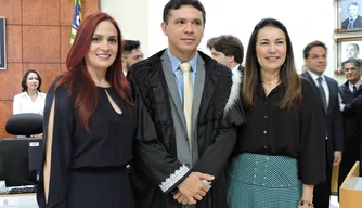 A procuradora de Teresina Georgia Nunes, Astrogildo Assunção e Margarete Coelho