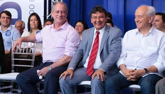 Ciro Gomes e Wellington Dias participam da comvenção do PDT no Piauí