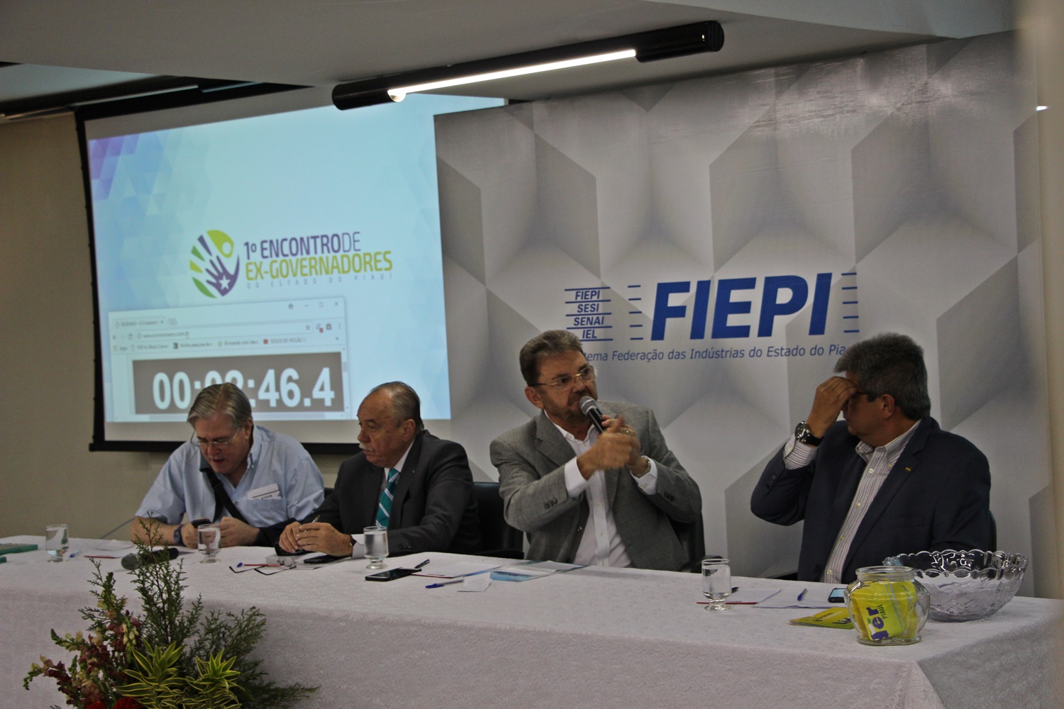 Encontro de ex-governadores