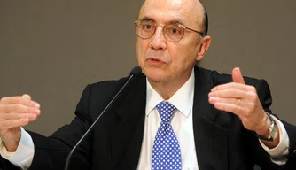 Ministro da Fazenda, Henrique Meirelles.