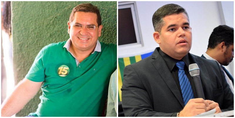 Prefeito Júnior Carvalho e advogado Igor Martins