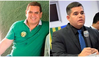 Prefeito Júnior Carvalho e advogado Igor Martins