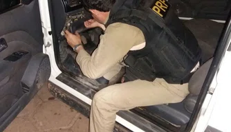 Carro roubado no estado do Tocantins.
