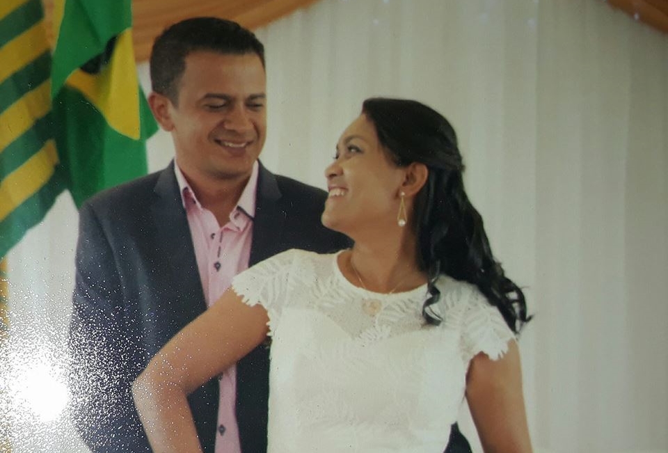 Prefeita Sebastiana e seu marido Cláudio