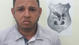 Wilberson Sousa da Silva preso por roubo de veículo.