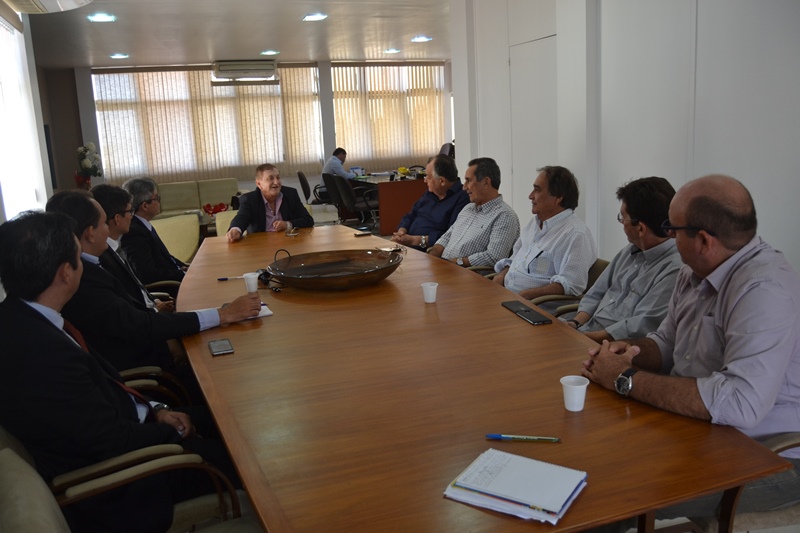 Em visita a Mão Santa, diretores do Banco do Brasil comunicam a liberação dos recursos.