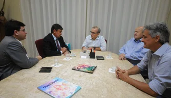 Encontro entre Firmino Filho e Wellington Dias