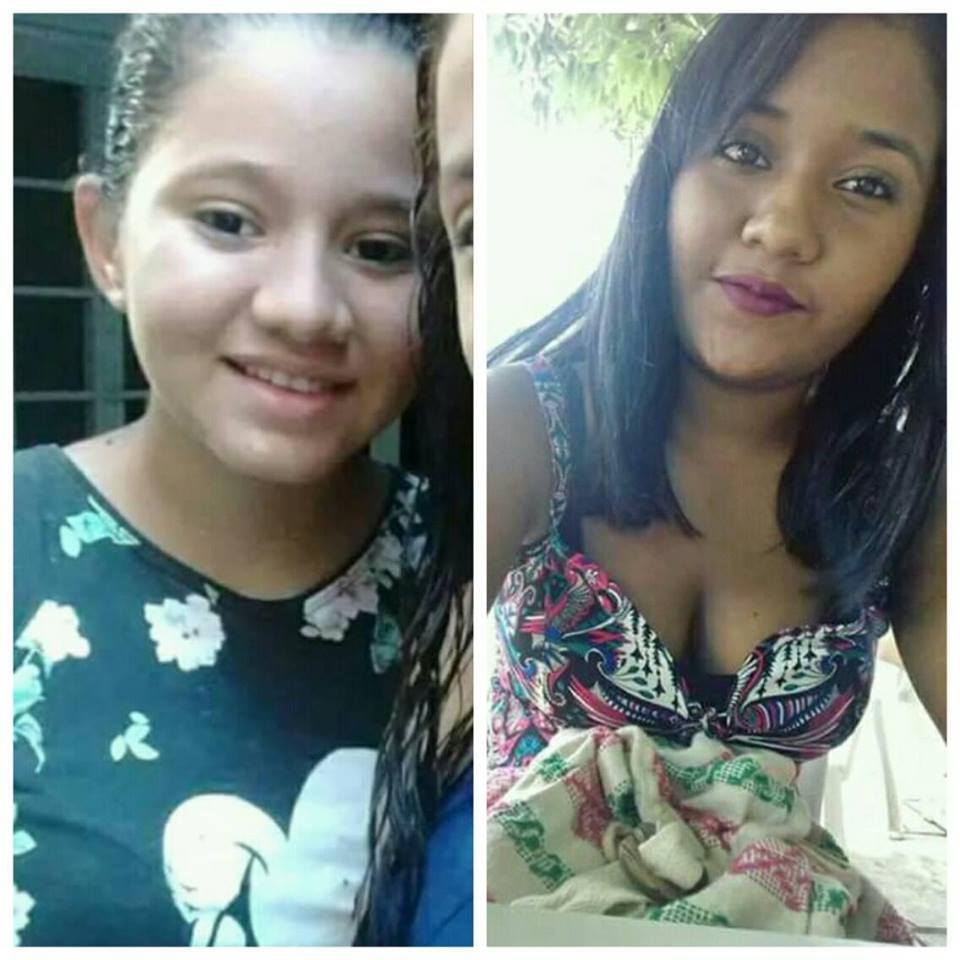 Lívia Araújo e Maria Vitória.