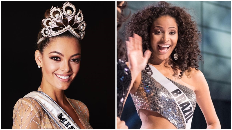 Miss África do Sul e Miss Brasil