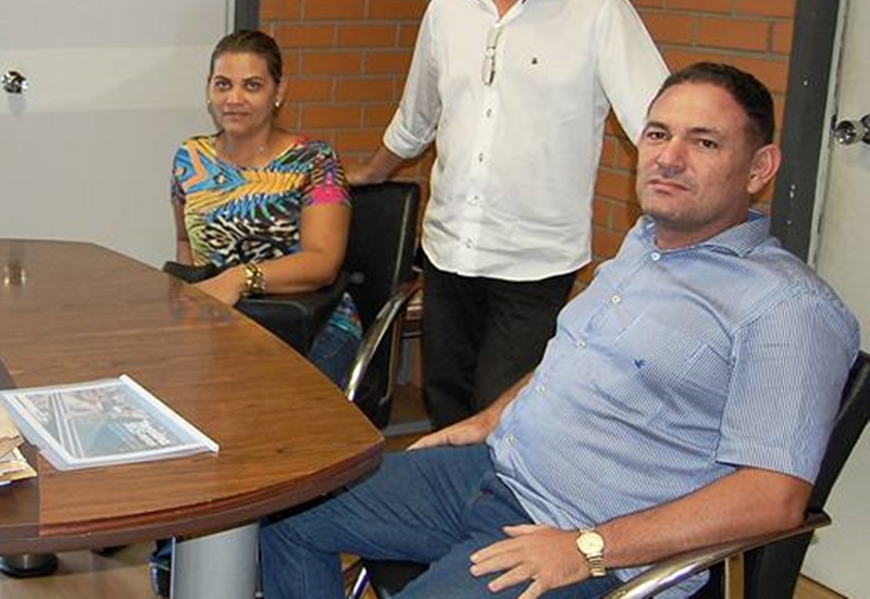 Vereadora Karla da Paz e seu marido Valdir Cardoso