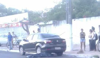 Atropelamento na Avenida São Sebastião.