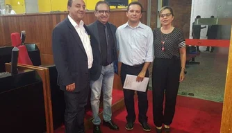 Nouga Cardoso, Dr. Hélio, Eyder Rios e Joseane Leão