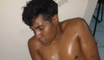 Michael Alexandro Gomes da Silva preso em Floriano por tráfico de drogas