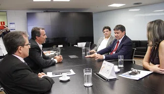 O governador esteve em Brasília nessa quarta-feira (17) em Brasília.