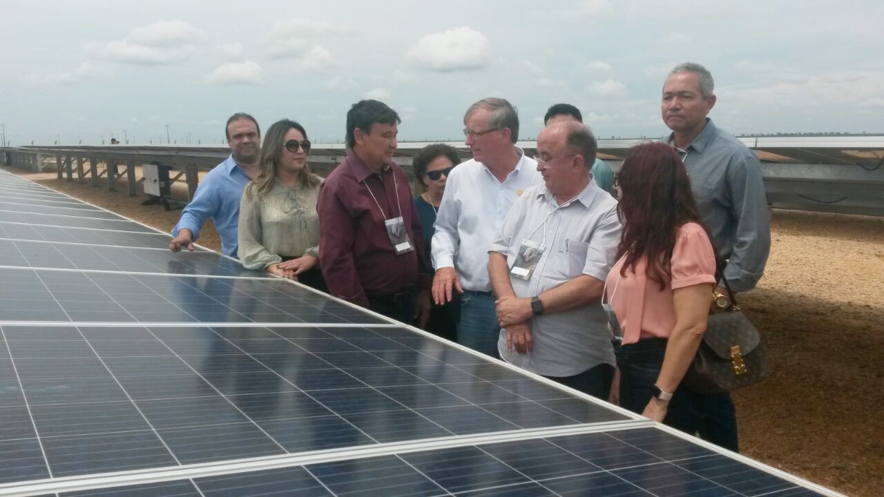 Inauguração de Usina Solar em Sebastião Leal