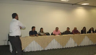 Reunião entre o grupo Nordex e o governo estadual.