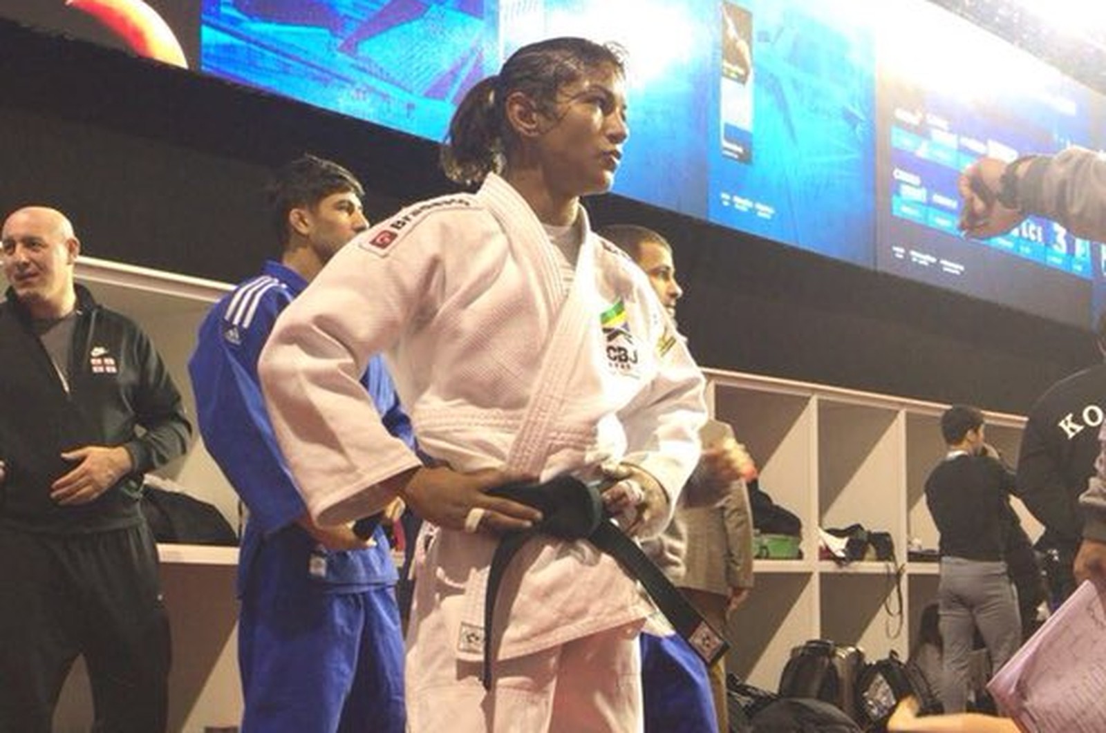 Sarh Menezes no Gran Slam Paris
