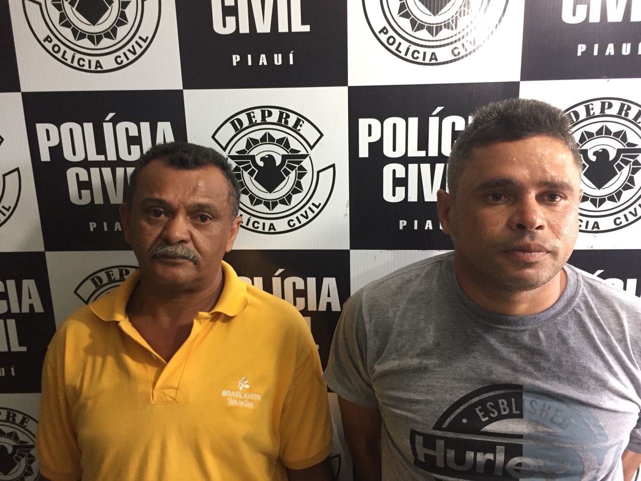 Luisinho e Neto Fubuia foram presos na manhã de hoje (27) no bairro Memorare.