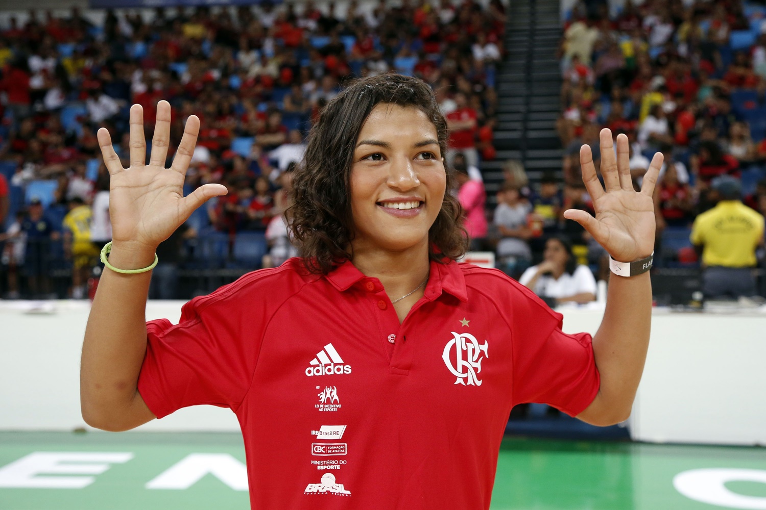 A judoca Sarah Menezes