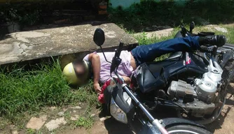 Homem identificado como Francisco Flávio, morto a tiros no bairro São Joaquim.