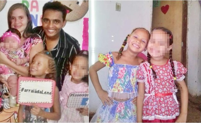 Família de Emilly Caetano.