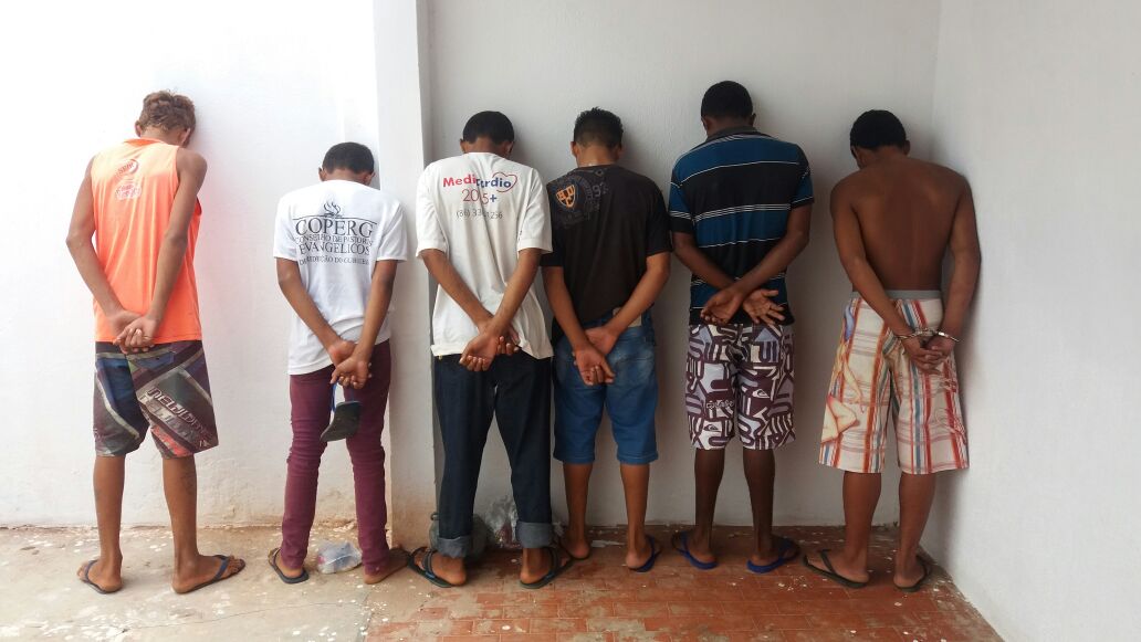 Adolescentes são presos em Redenção do Gurgueia