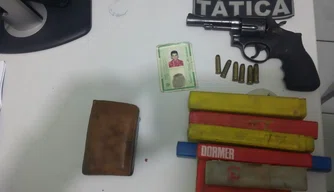 Material apreendido durante o cumprimento do mandado