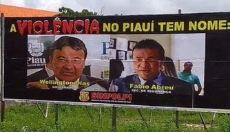 Outdoor de autoria do Sinpolpi.