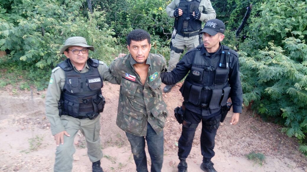 Integrante de quadrilha que atirou contra Polícia é preso em Buriti dos Montes