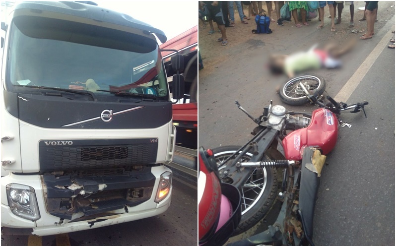 Acidente com vítima fatal na BR 316 em Timon