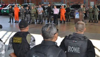 Evento conta com reforço do Centro Integrado de Segurança.