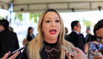 Delegada Andrea Magalhães, ex-presidente do Sindepol.