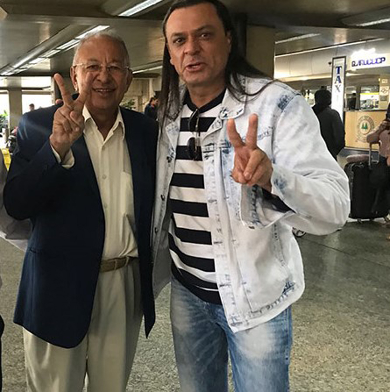 Dr. Pessoa e Frank Aguiar