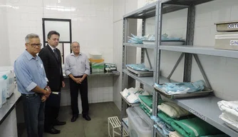 MP-PI e CRM-PI realizam inspeção no hospital municipal Lineu Araújo.