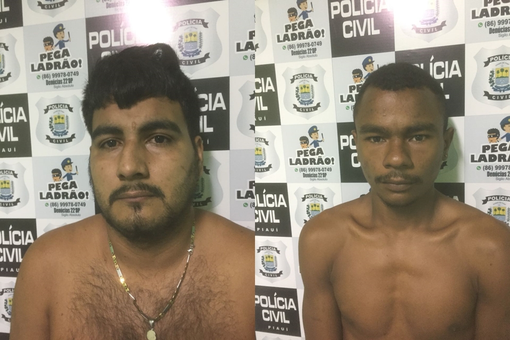 Ellesson de Jesus e Nélio Carlos foram presos em ação ocorrida nesta quinta-feira (26).