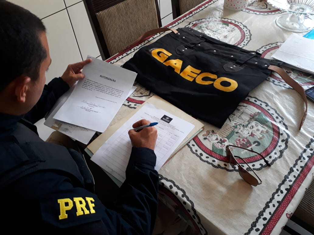 GAECO cumpre mandados de prisão da 3ª fase da Operação Escamoteamento.