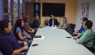 Setut apresentou propostas durante reunião na Câmara Municipal de Teresina.