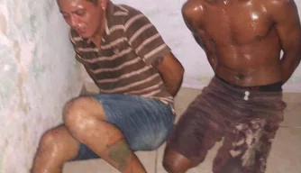 Acusados assaltaram coletivo no bairro São Benedito em Timon.