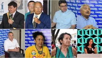 Candidatos ao Governo do Piauí divulgaram suas agendas de campanha.