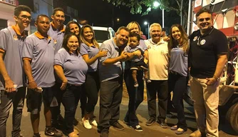 Candidato percorreu vários bairros de Teresina