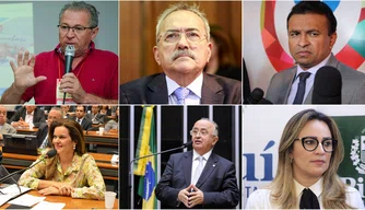Assis Carvalho, Átila Lira, Fábio Abreu, Iracema Portella, Júlio César e Rejane Dias.