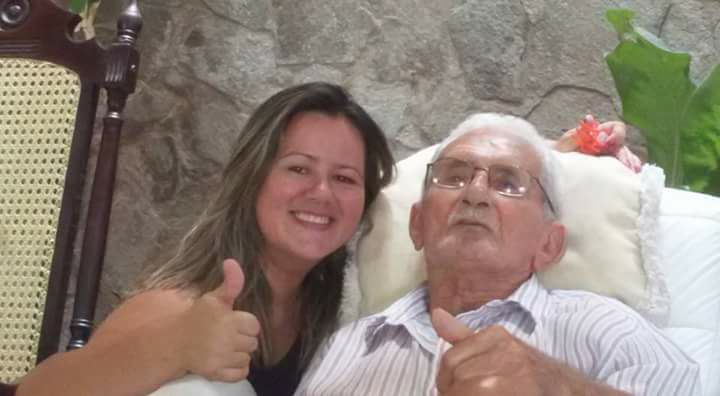 Lilian Lopes disse que o pai era muito amigável.