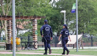 Guarda Municipal no Parque da Cidade