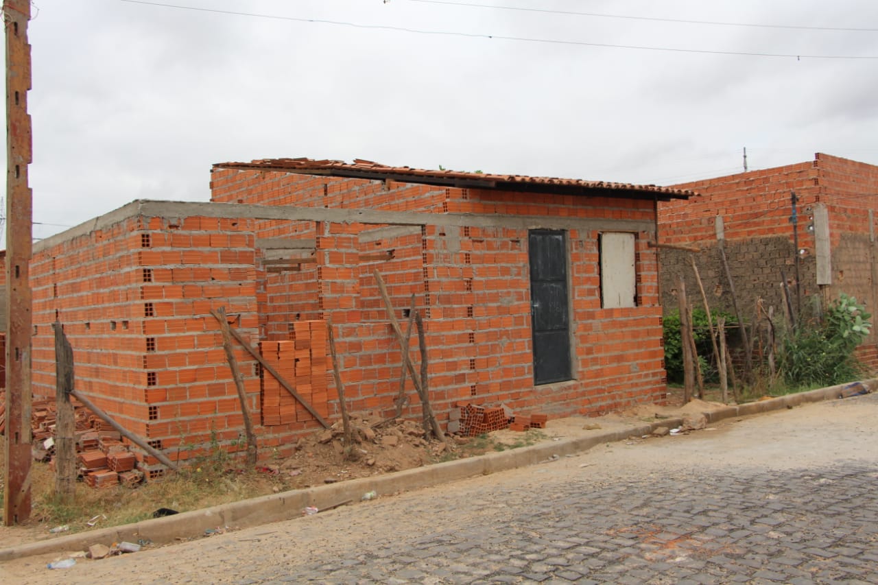 Local onde a vítima foi assassinada no bairro Santa Luzia.